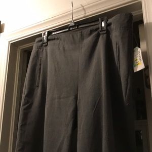 Gray dress pants with front pockets size 16 women